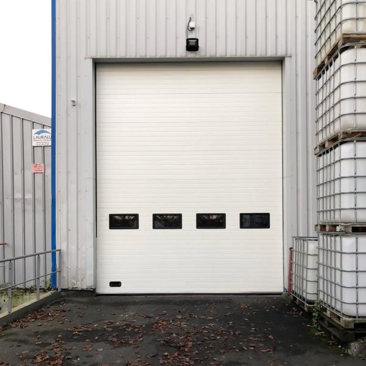 entretien et maintenance porte sectionnelle industrielle