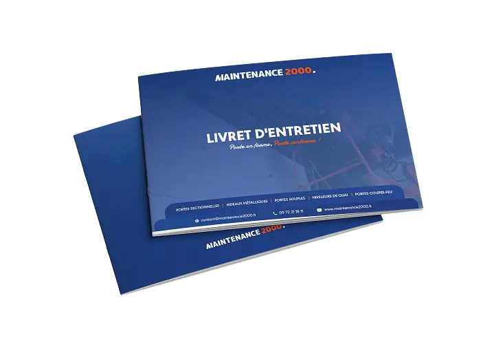 Carnet d'entretien porte industrielle Paris Île-de-France