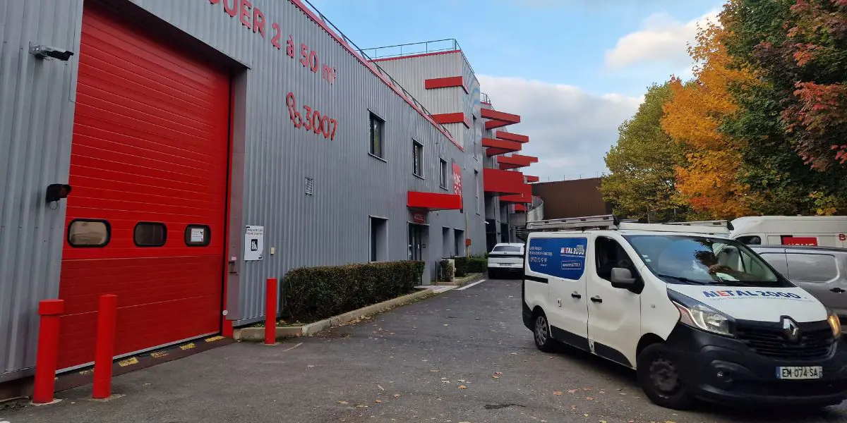 Intervention Maintenance 2000 sur porte industrielle