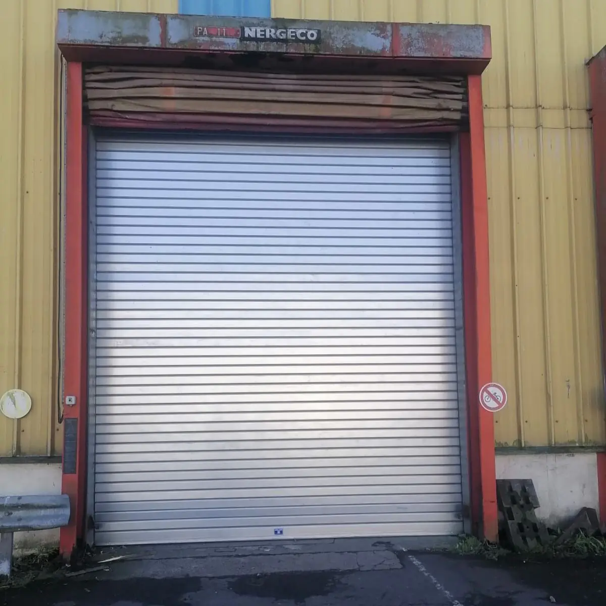 Maintenance rideau métallique industriel