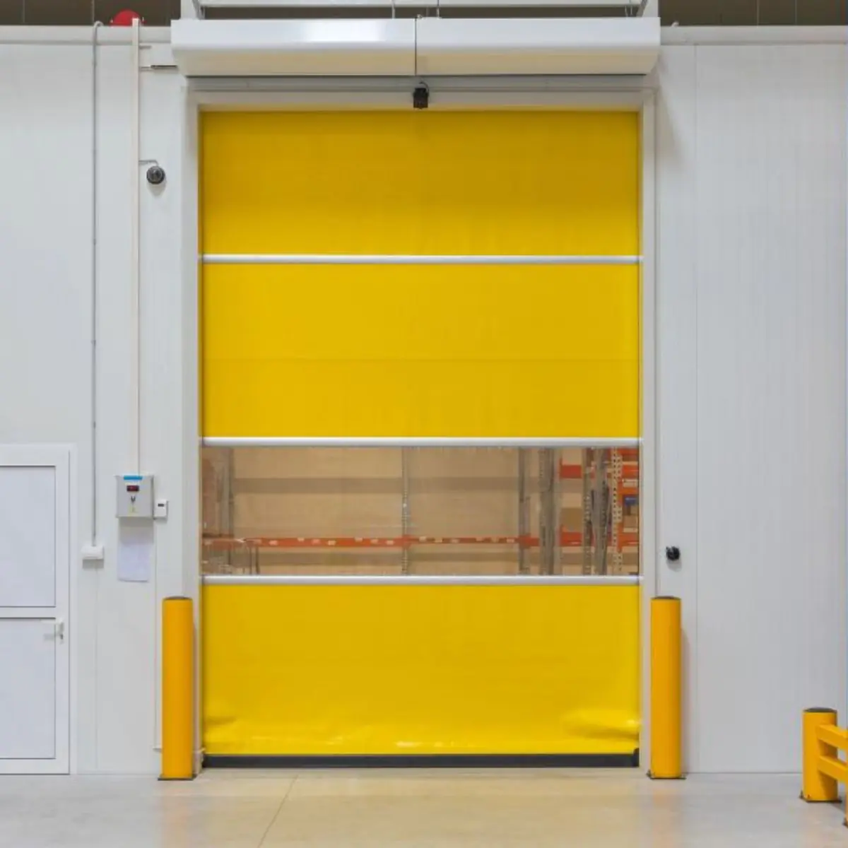 Pannes porte souple rapide industrielle