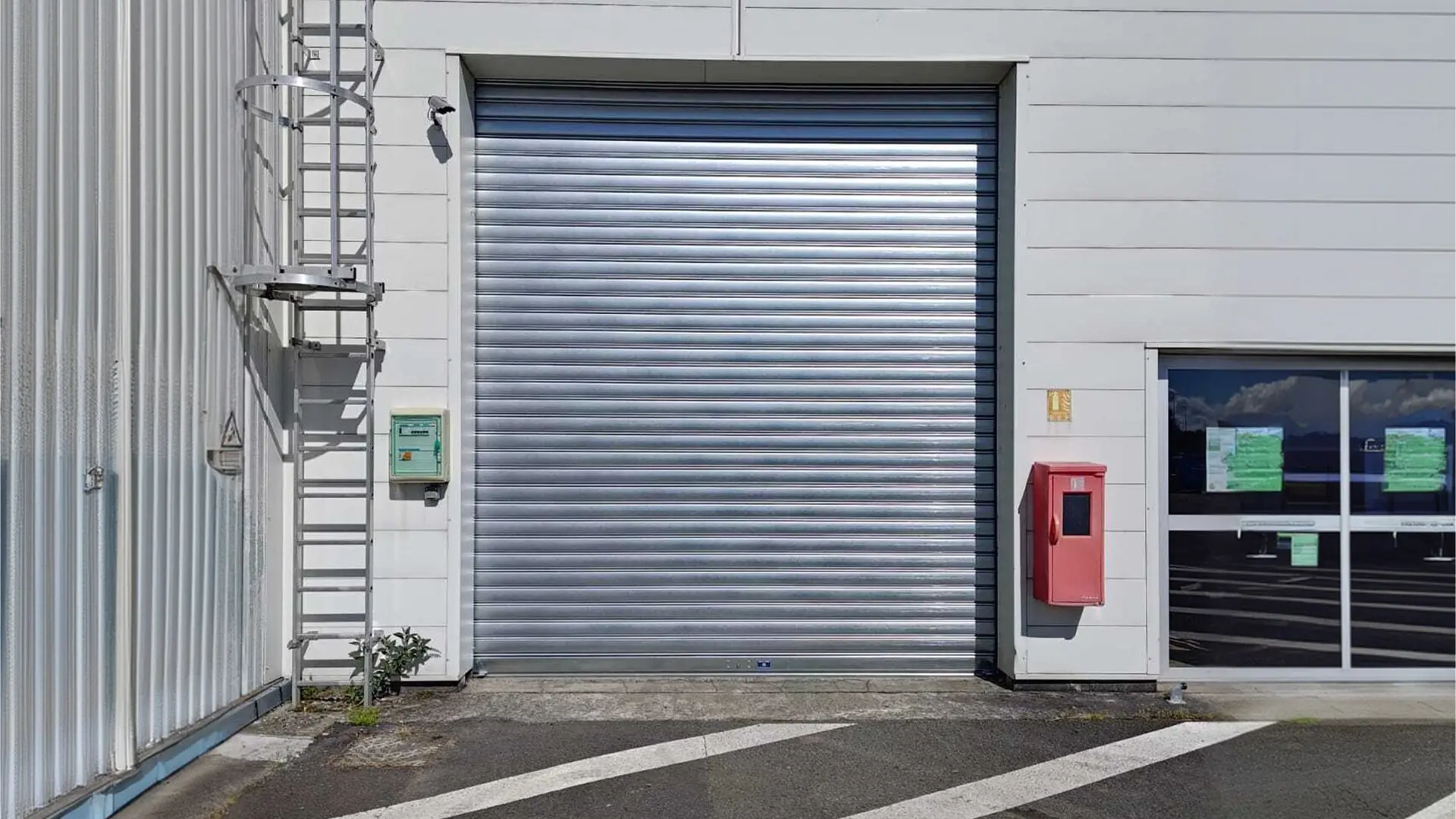 rideau métallique industriel Maintenance 2000