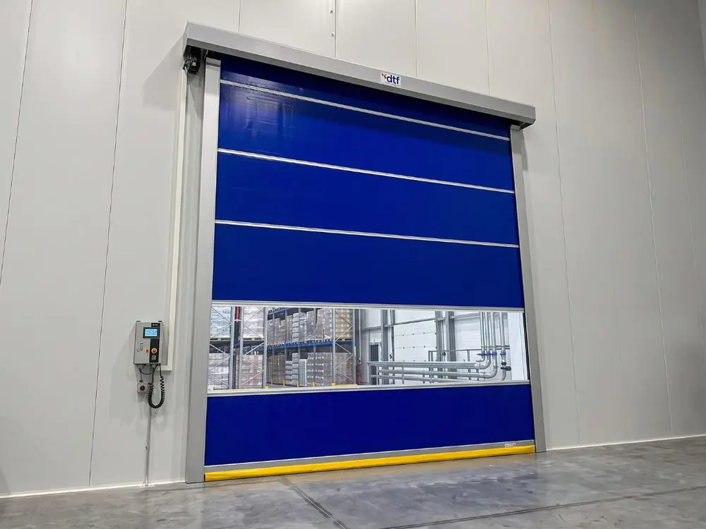 Maintenance de porte rapide de chambre froide