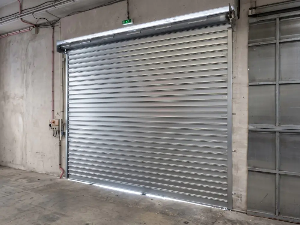 Maintenance de rideau métallique de magasin